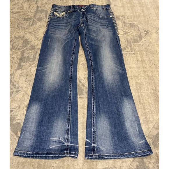 Rock n Roll Cowgirl Women's Original Low Rise Boot Cut 29 X 30 - Picture 2 of 8